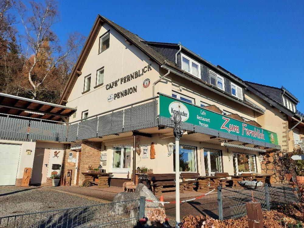 Cafe- Pension Fernblick, Incl Meinecardplus 빌링겐 외부 사진