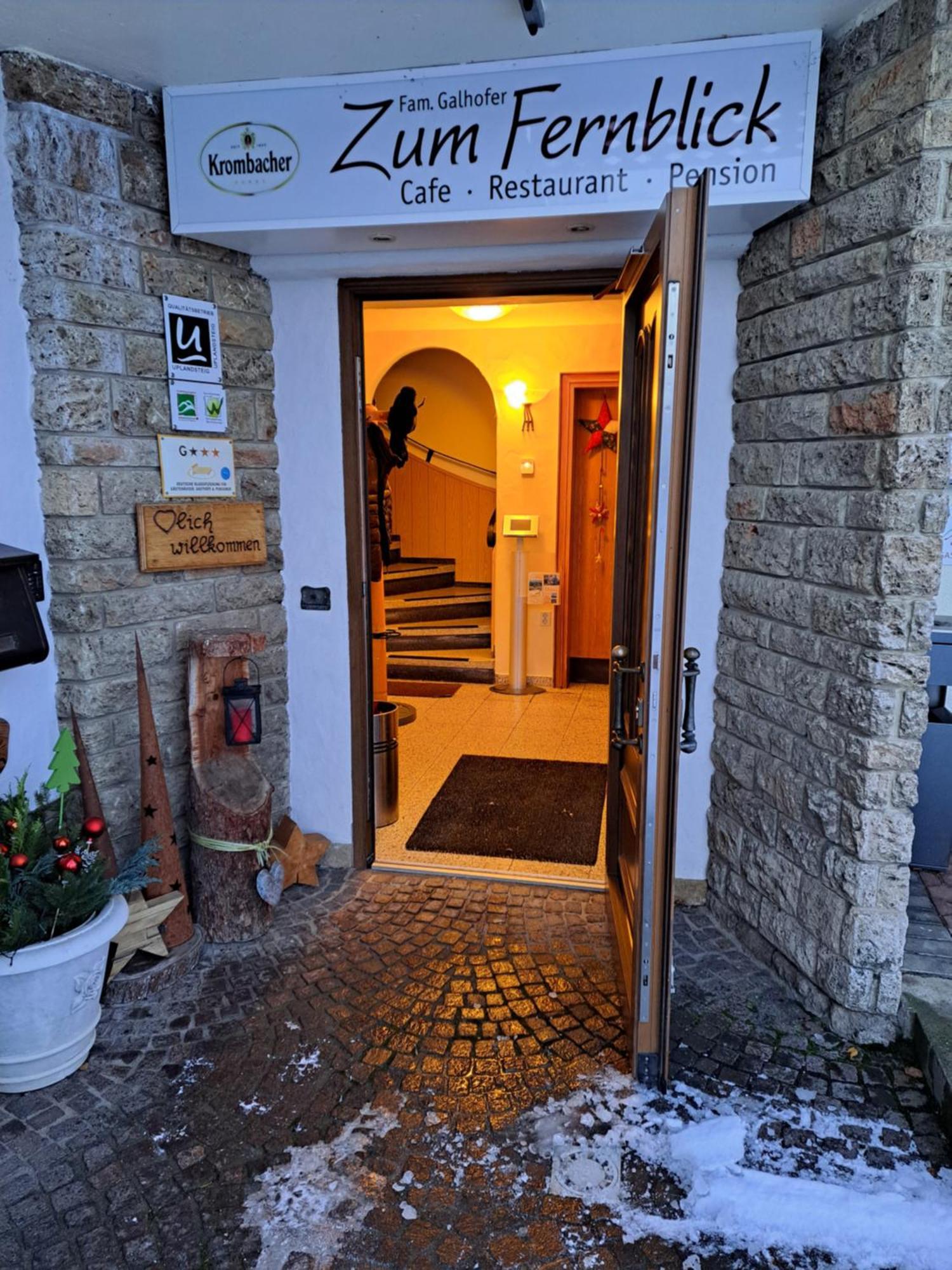 Cafe- Pension Fernblick, Incl Meinecardplus 빌링겐 외부 사진